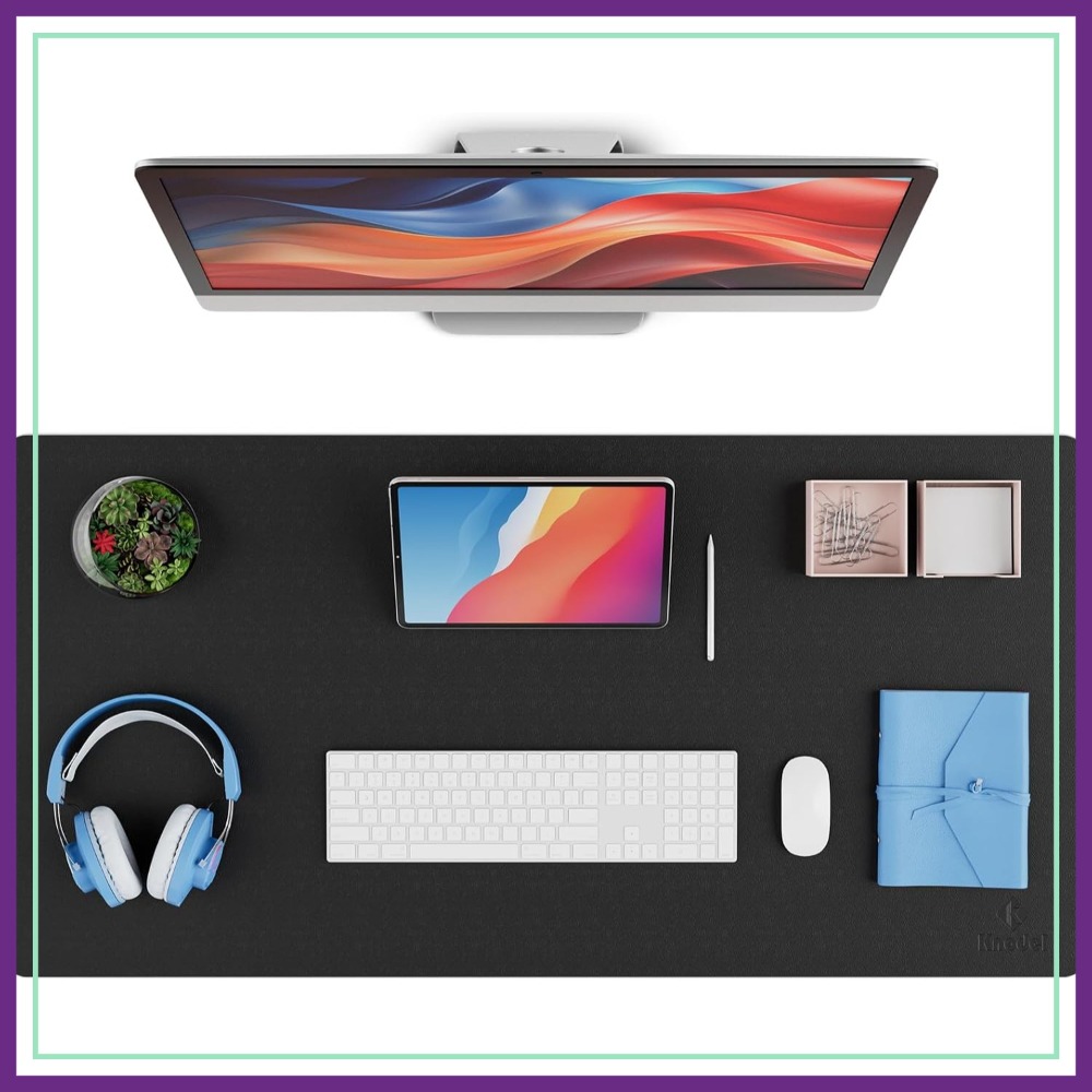 Leather Desk Pad - Leather Desk Pad Protector, Office Desk