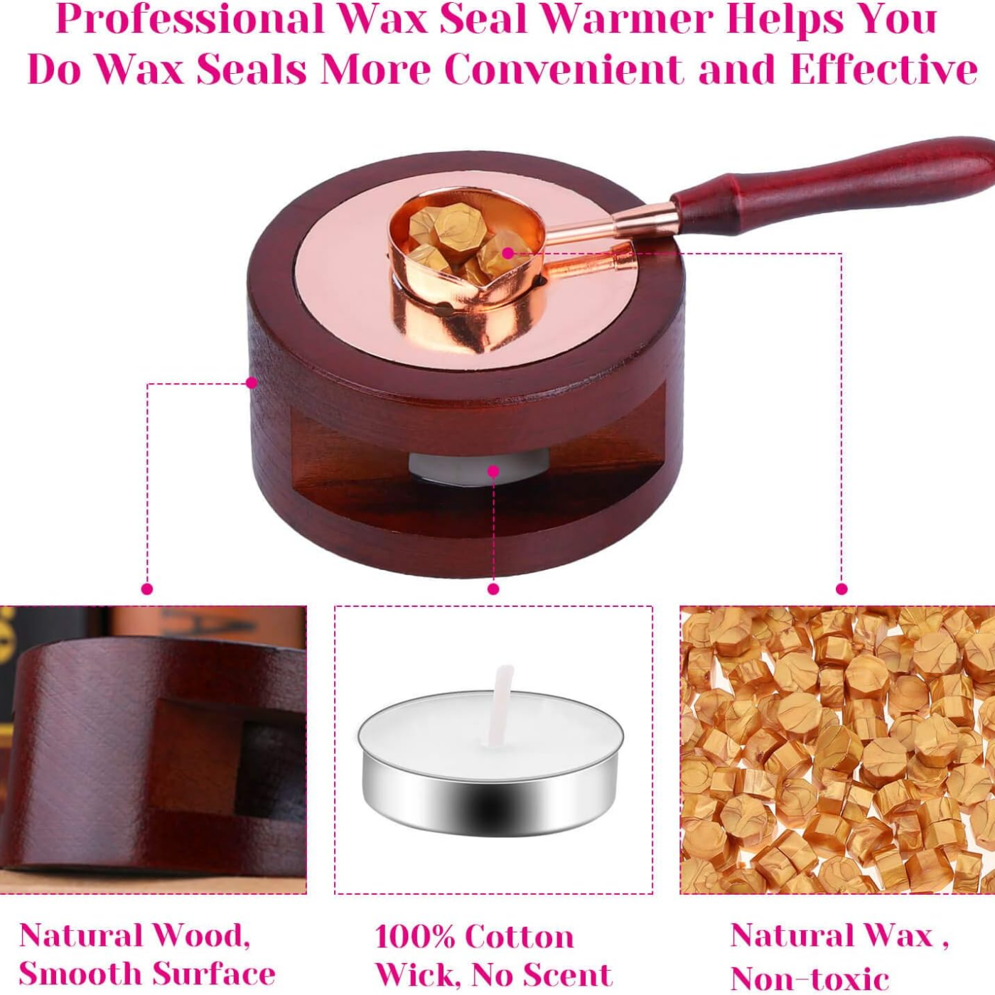 Wax Seal Set Includes 200 Gold - Wax Seal Stamp Set のレビューと価格