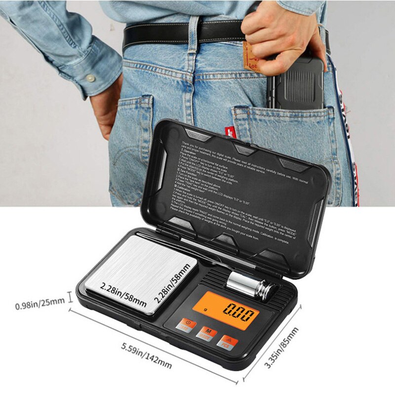 Digital Mini Scale 200g/0.01g  - Tape Dispenser Weighted のレビューと価格