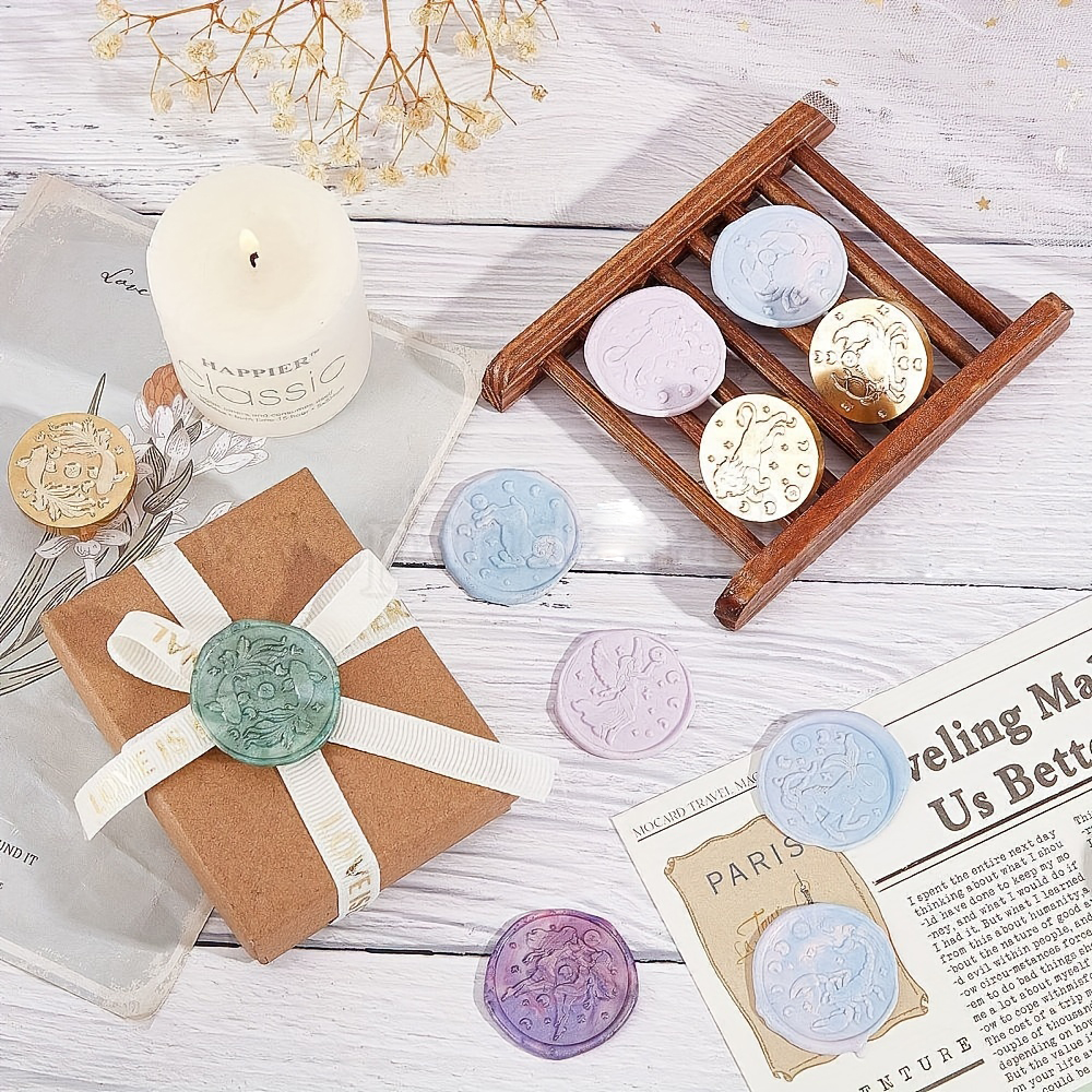14pcs/set Zodiac Wax Seal Stam - Wax Seal Stamp Set のレビューと価格