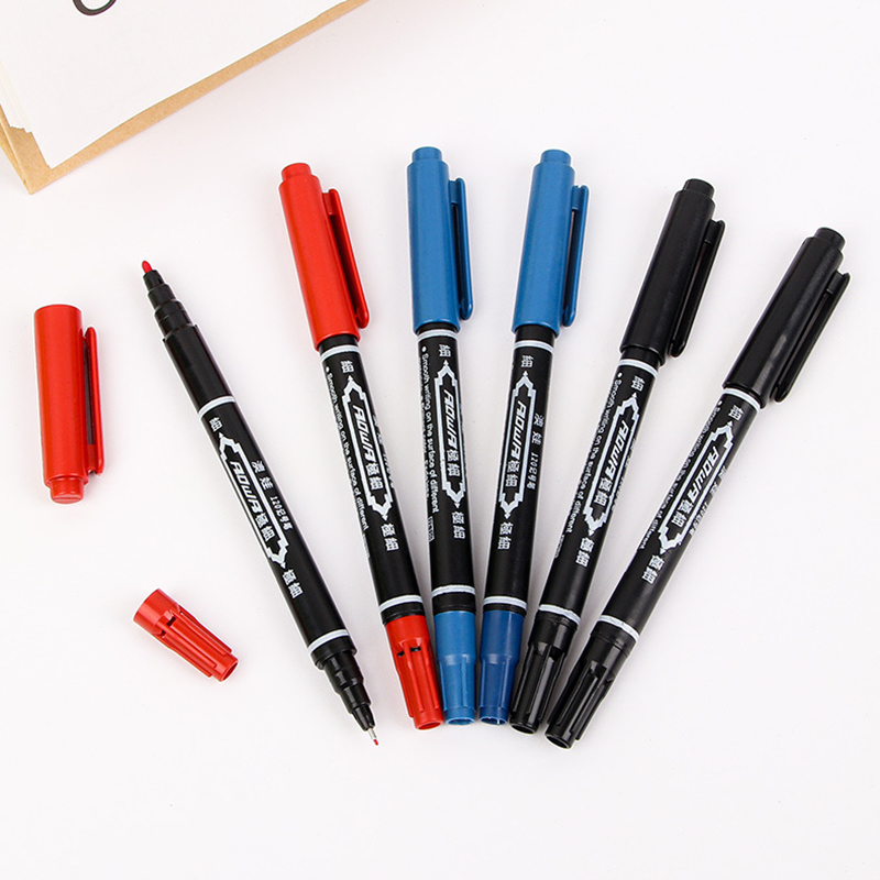 10Pcs/Set Double Sided Permane - Correction Pen Fine のレビューと価格