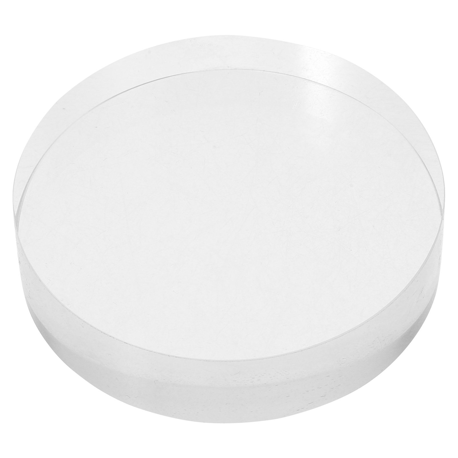 Crystal Clear Round Glass Pape - Paper Weight Crystal のレビューと価格