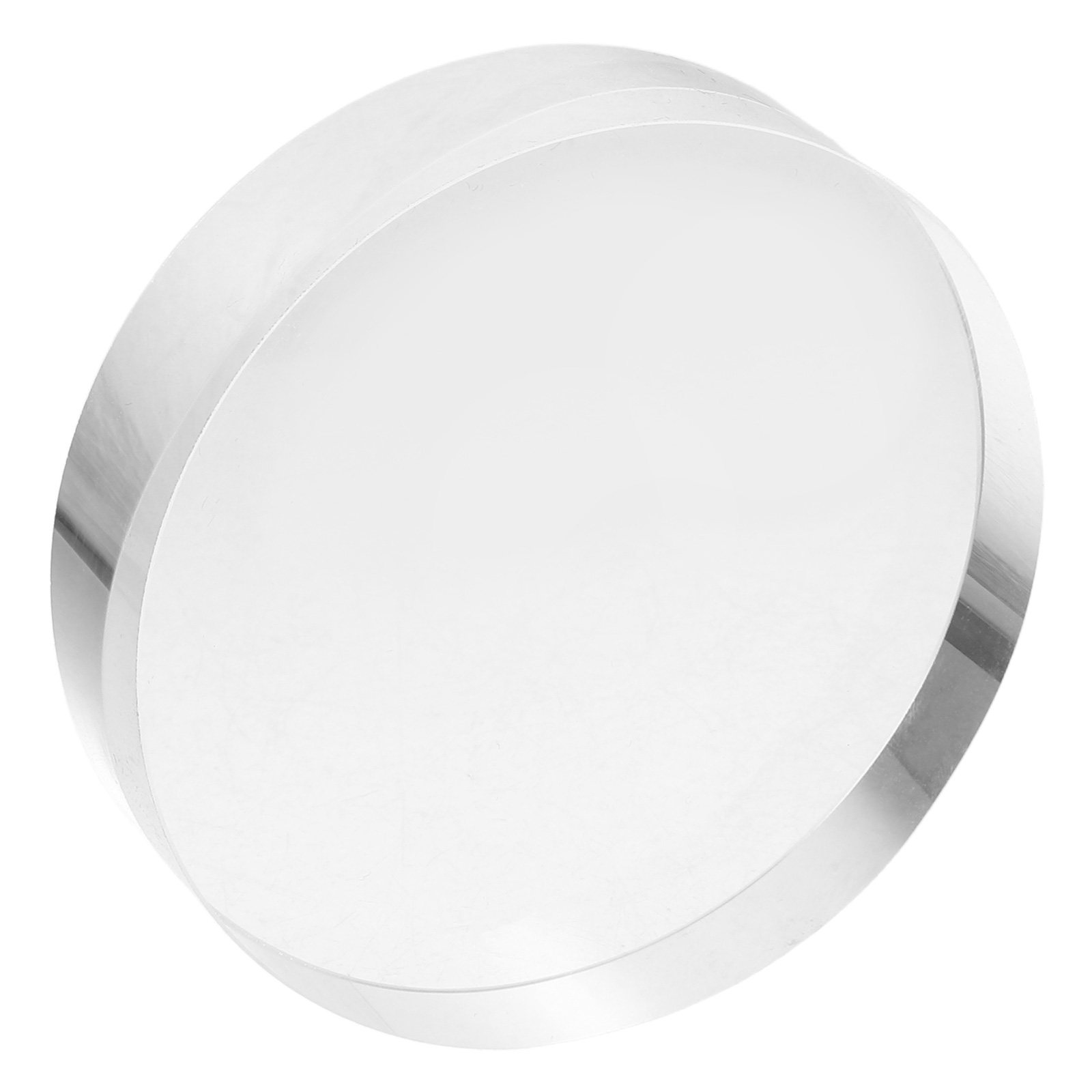 Crystal Clear Round Glass Pape - Paper Weight Crystal のレビューと価格