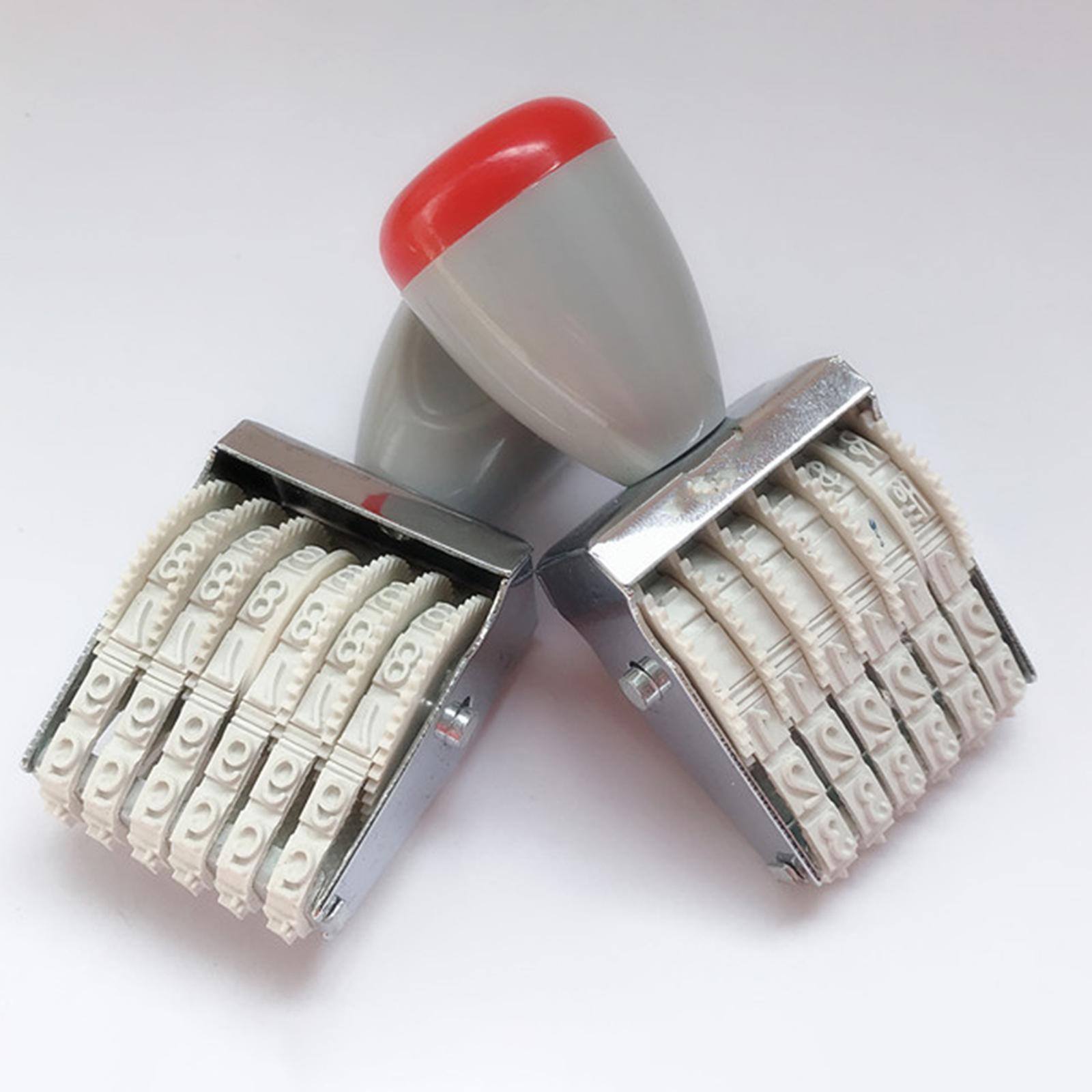 Rubber 6 digits Roller Stamp N - Rubber Date Stamp のレビューと価格