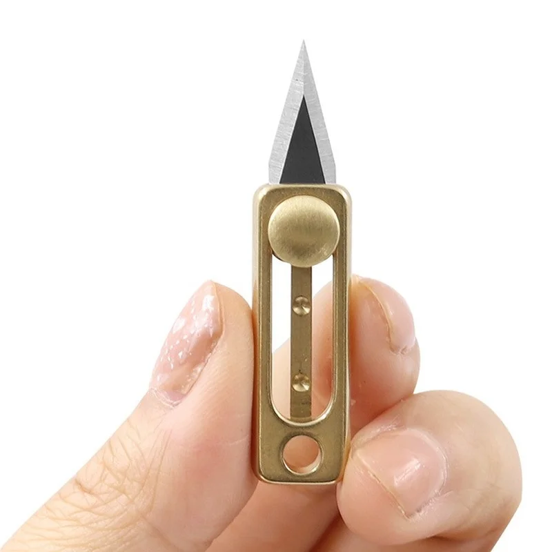 Mini Brass Stainless Steel Kni - Letter Opener Brass のレビューと価格
