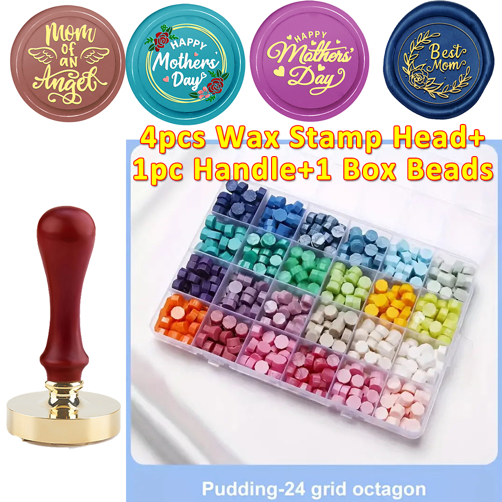 Mother's Day Wax Seal Stamp Se - Wax Seal Stamp Set のレビューと価格