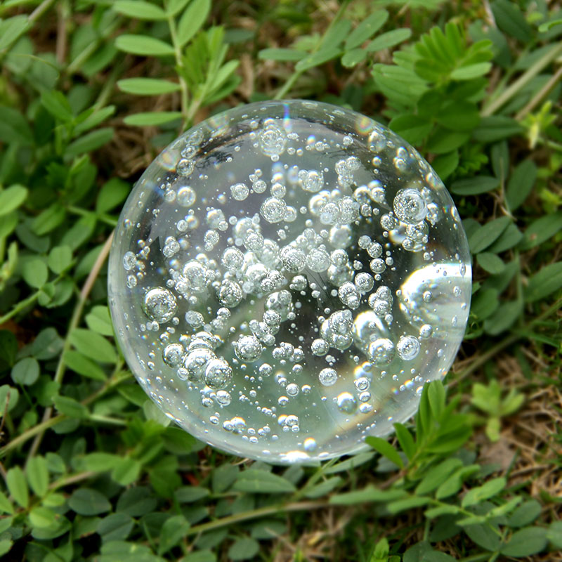 40/60/80MM Clear Bubble Crysta - Paper Weight Crystal のレビューと価格