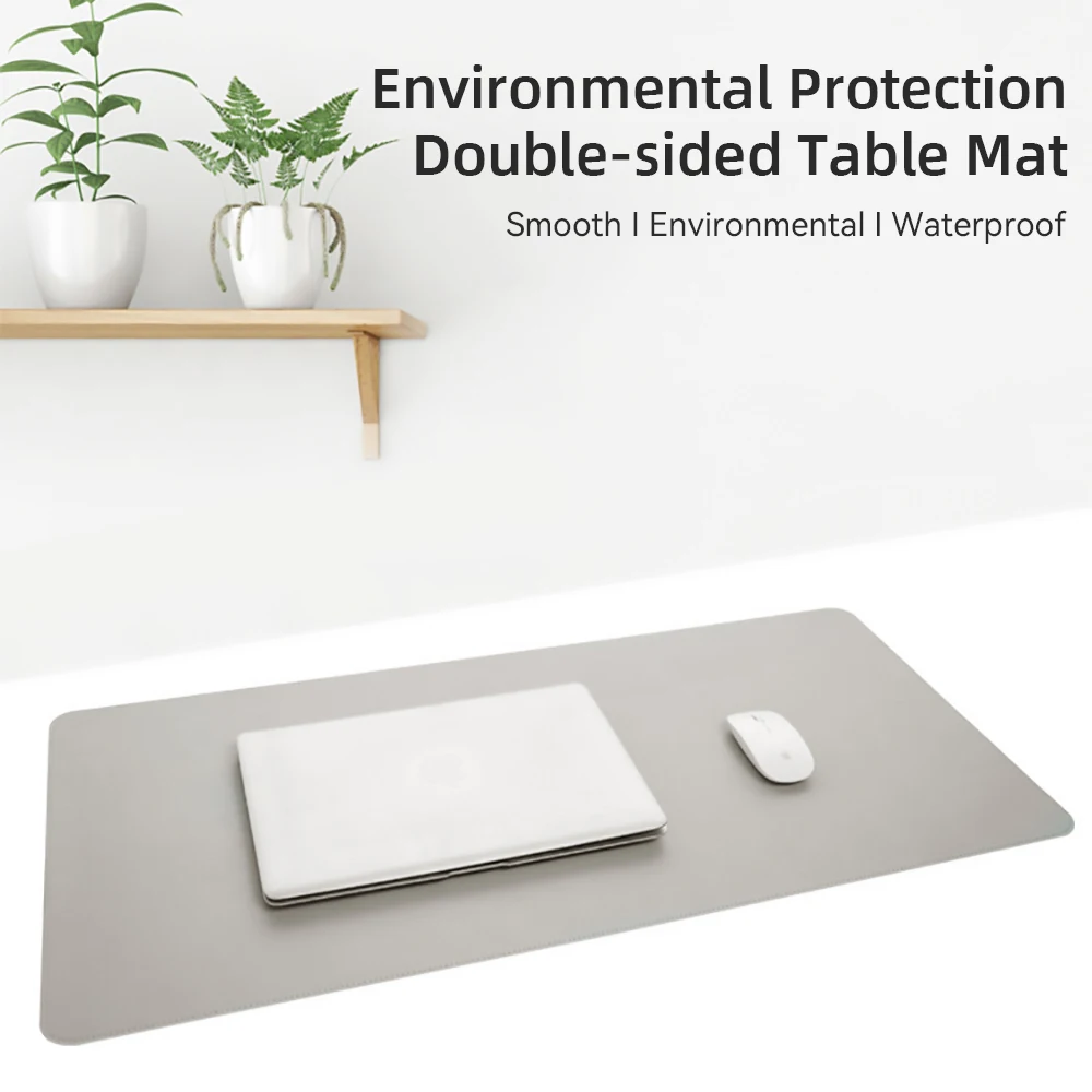 1 Pcs Large Size 600*300mm Off - Leather Desk Pad のレビューと価格