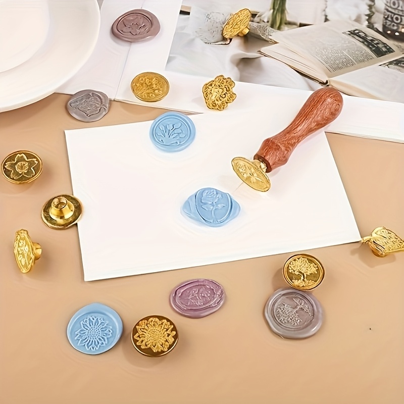 21pc wax stamp set with variou - Wax Seal Stamp Set のレビューと価格
