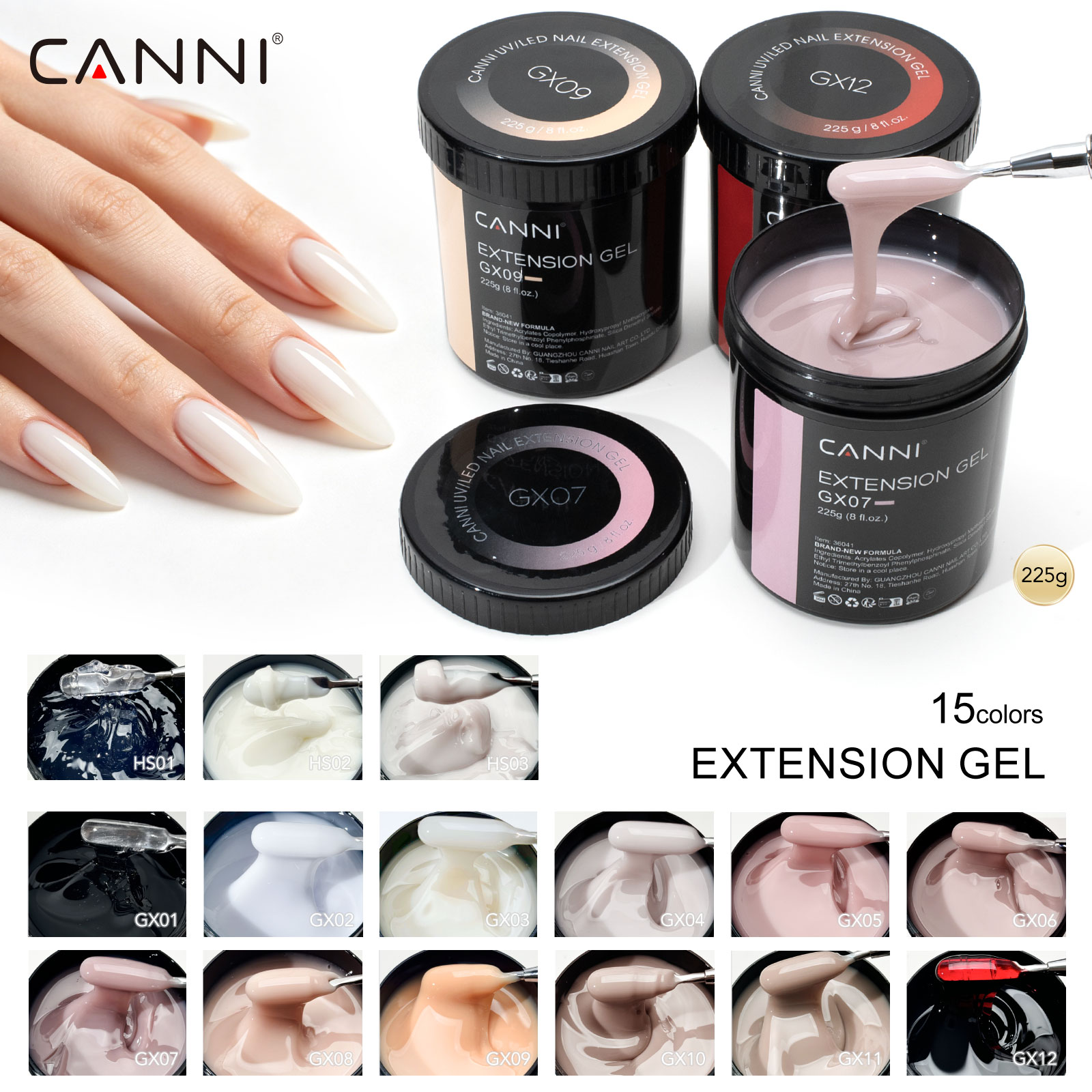 CANNI 225g Refillment Camoufla - Gel Refill Pack のレビューと価格