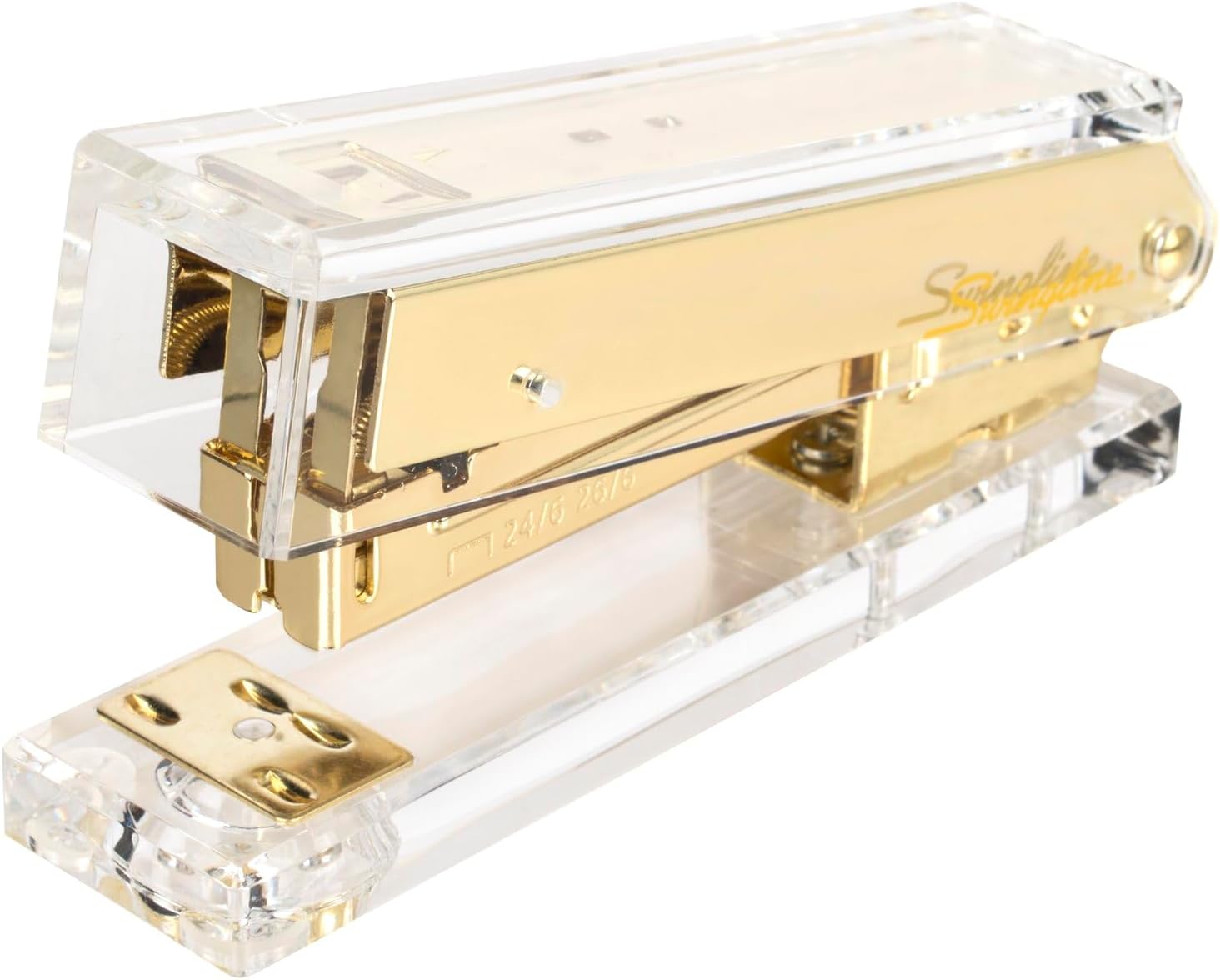 Clear Acrylic Desk Stapler, 20 - Stapler Half Strip のレビューと価格