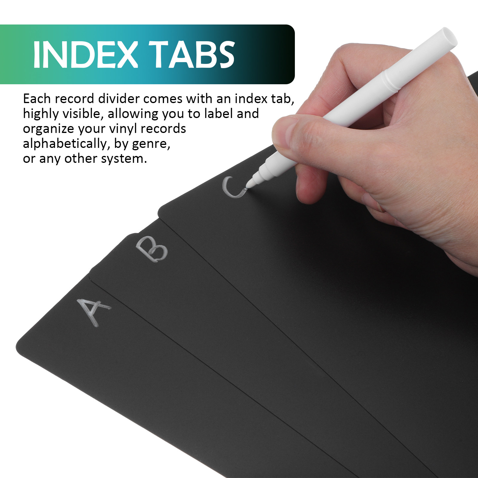 20Pcs Index Card Dividers Alph - Card Index Box のレビューと価格