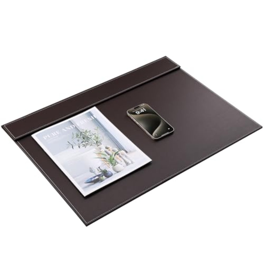 Ultra-Smooth PU Leather Desk P - Leather Desk Pad のレビューと価格