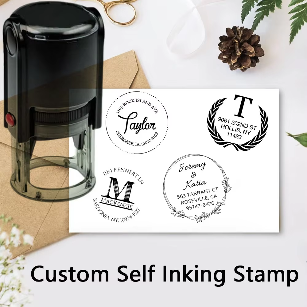 Custom Stamp Personalized Self - Rubber Date Stamp のレビューと価格
