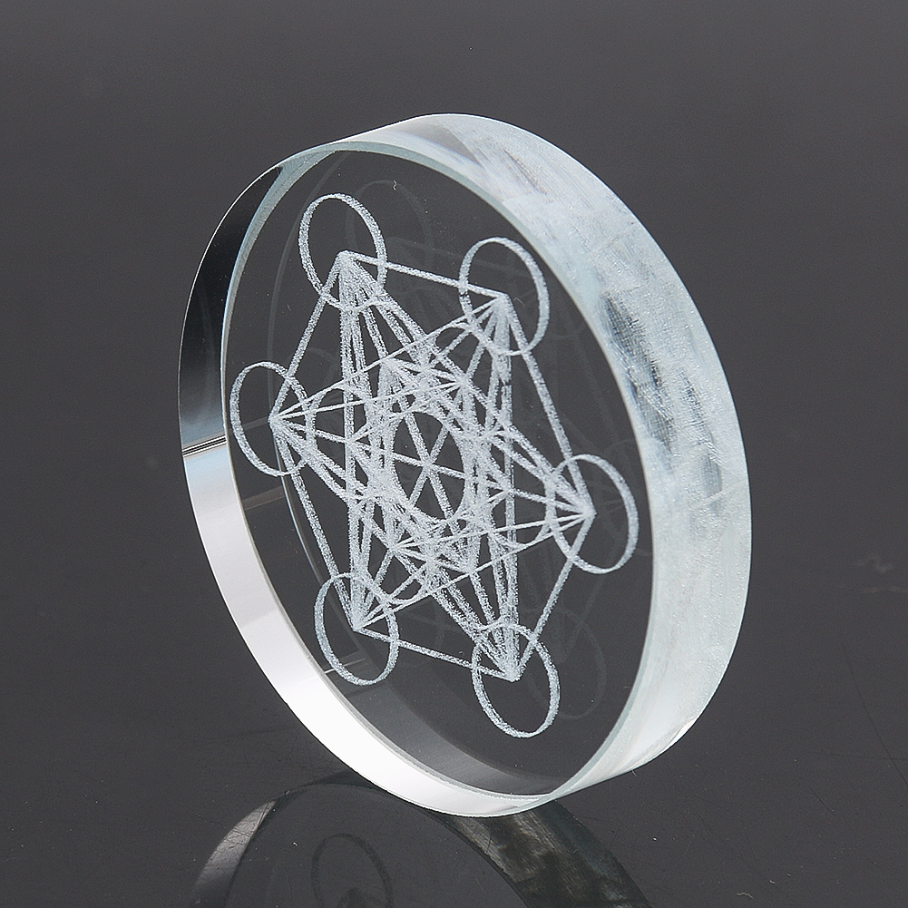 Metatron Cube Crystal Display  - Paper Weight Crystal のレビューと価格