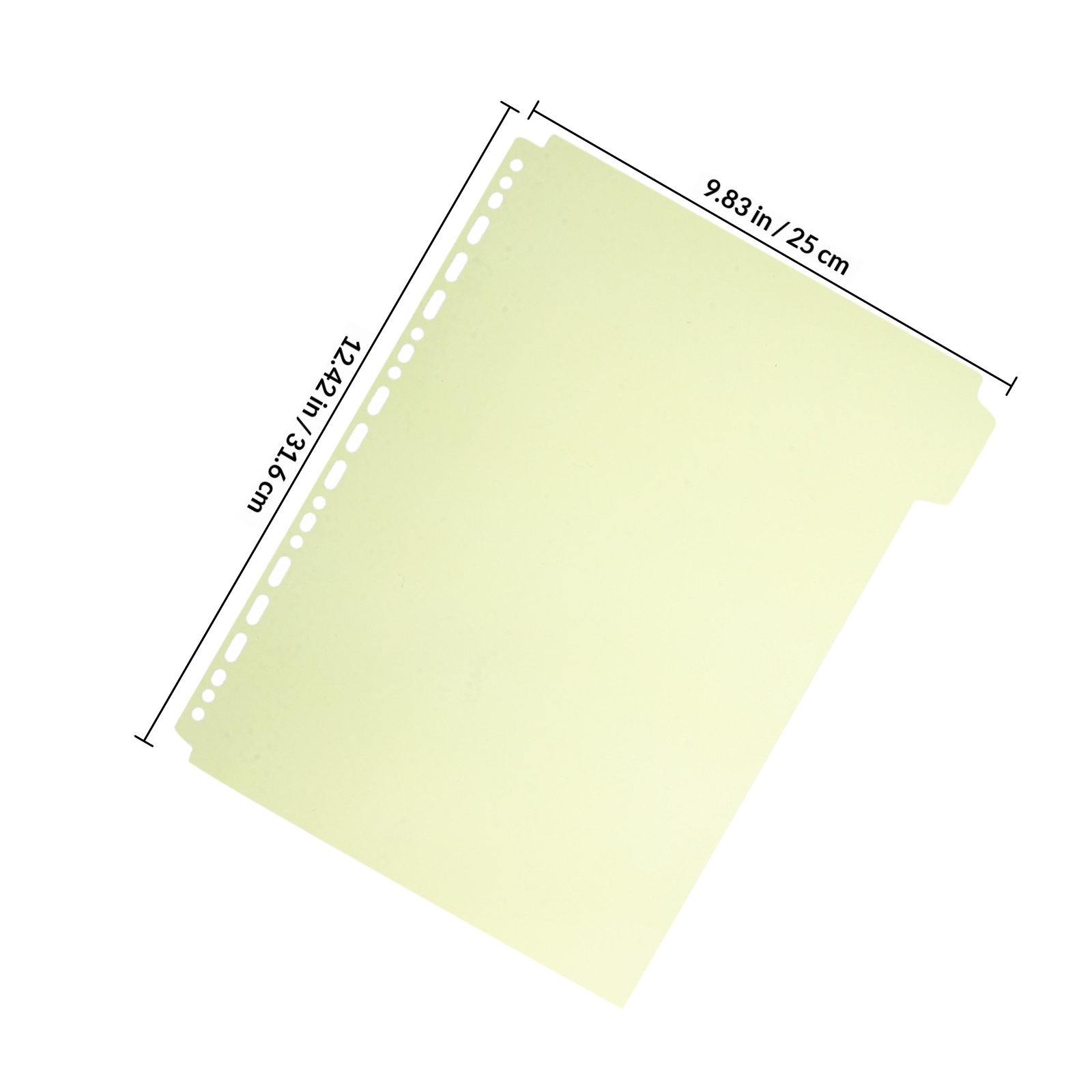 6Pcs A4 Ring Binder Index Divi - Tab Divider A4 のレビューと価格