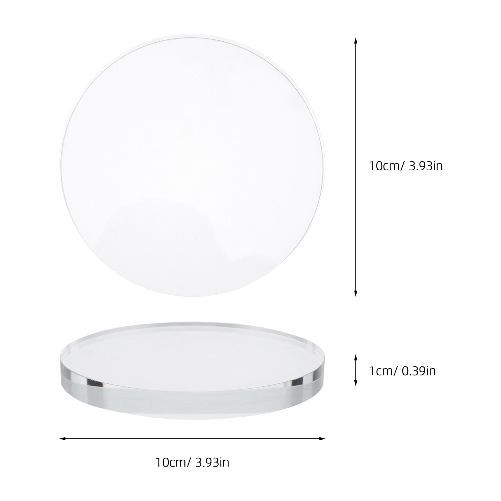 Heavy Round Glass Paperweight  - Book Weight Glass のレビューと価格
