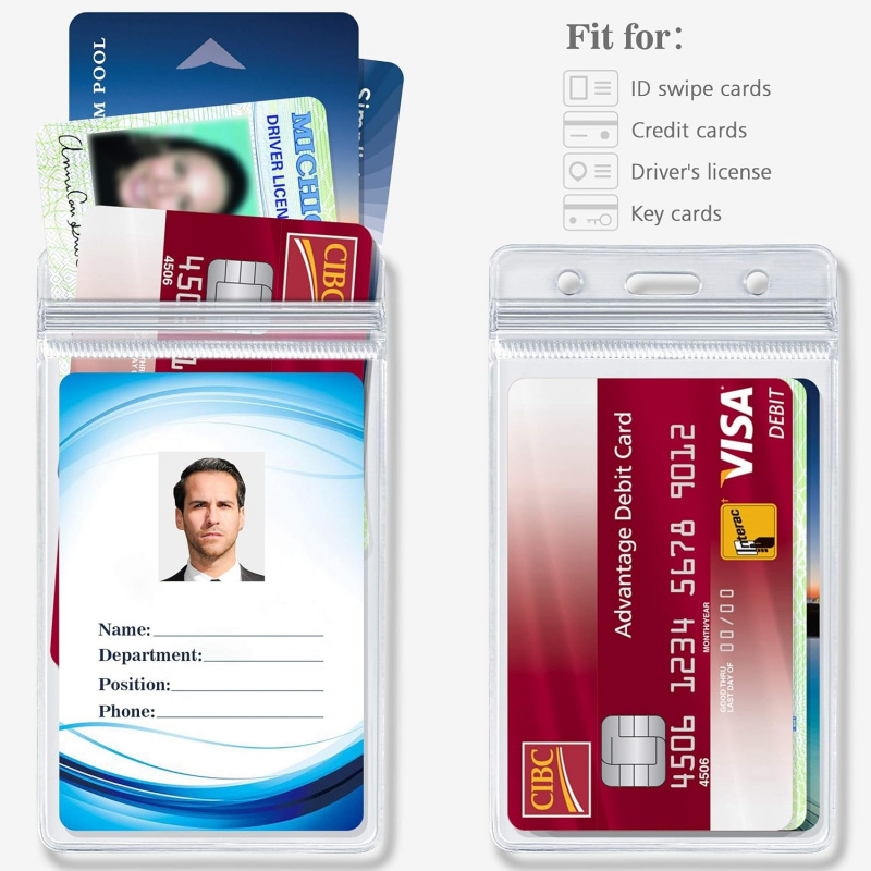 ID card holder with metal badg - Index Card Holder のレビューと価格