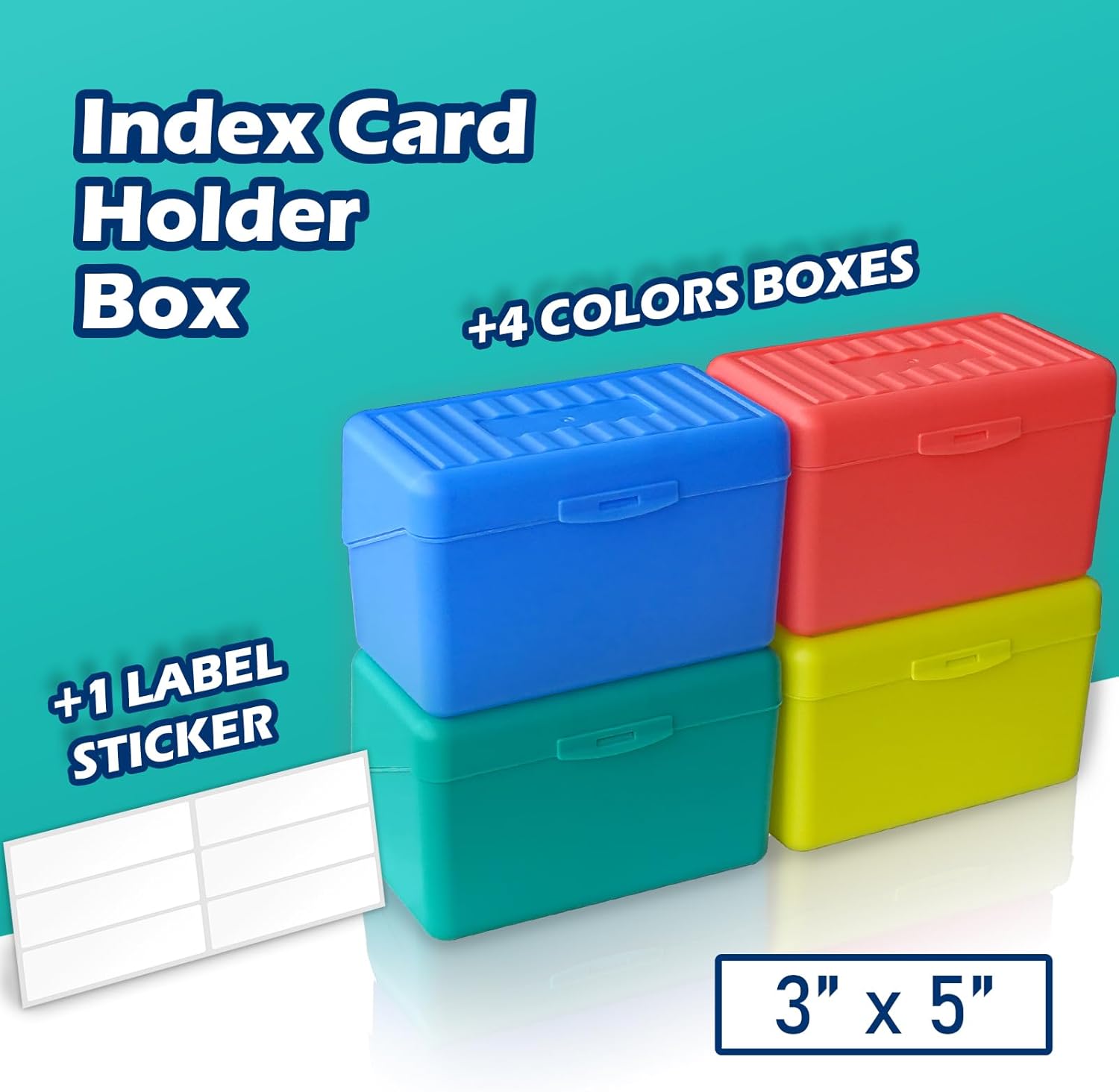 4-Pack 3x5 Index Card Holder B - Index Card Holder のレビューと価格