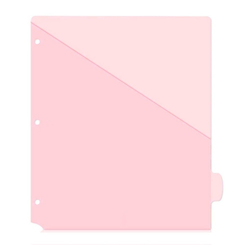 8 pcs A4 Pastel Binder Divider - Tab Divider A4 のレビューと価格