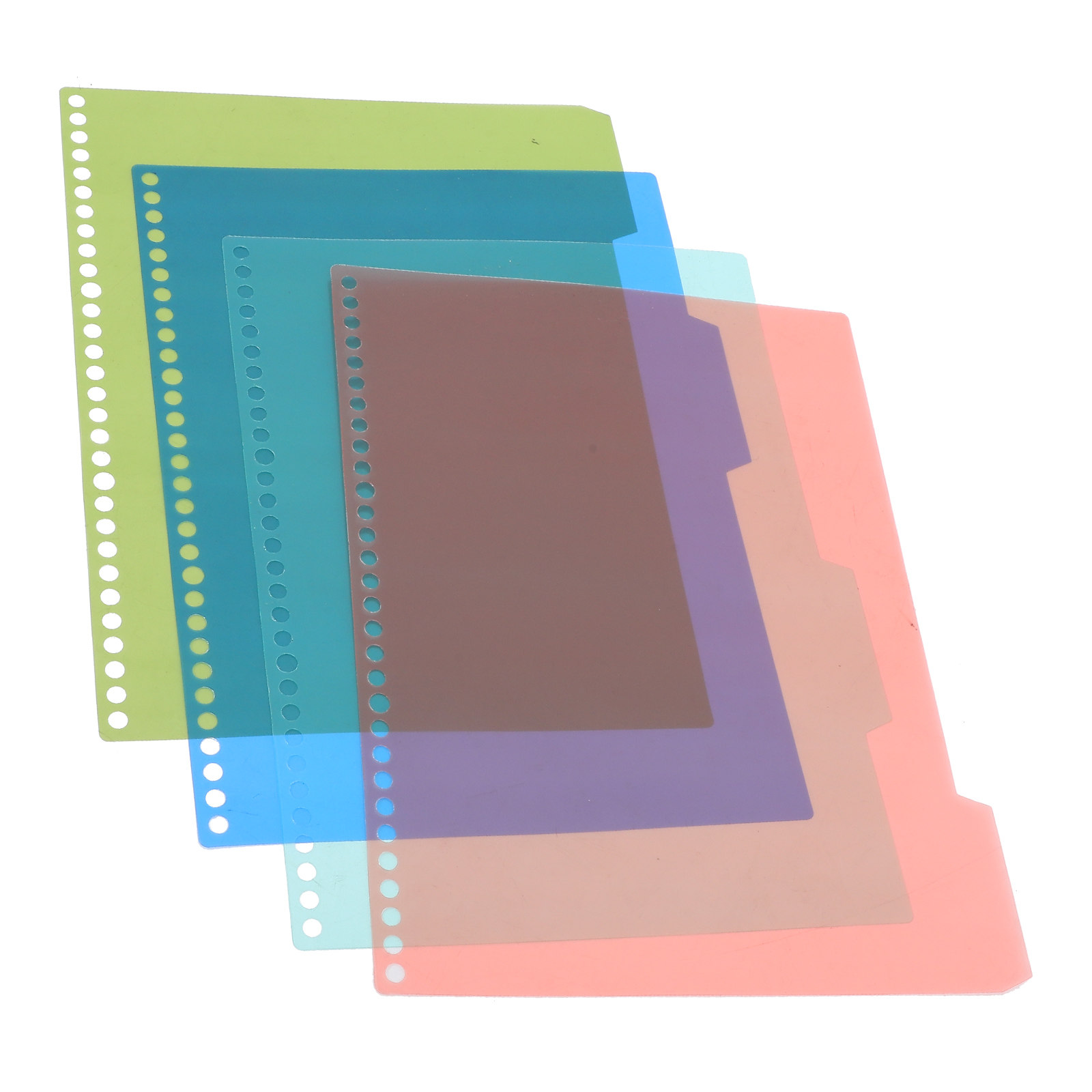 4Pcs Plastic Index Dividers fo - Tab Divider A4 のレビューと価格
