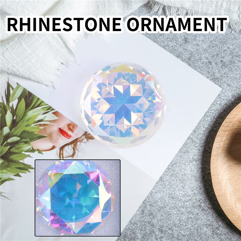 AT84-60Mm Crystal Diamond Pape - Paper Weight Crystal のレビューと価格