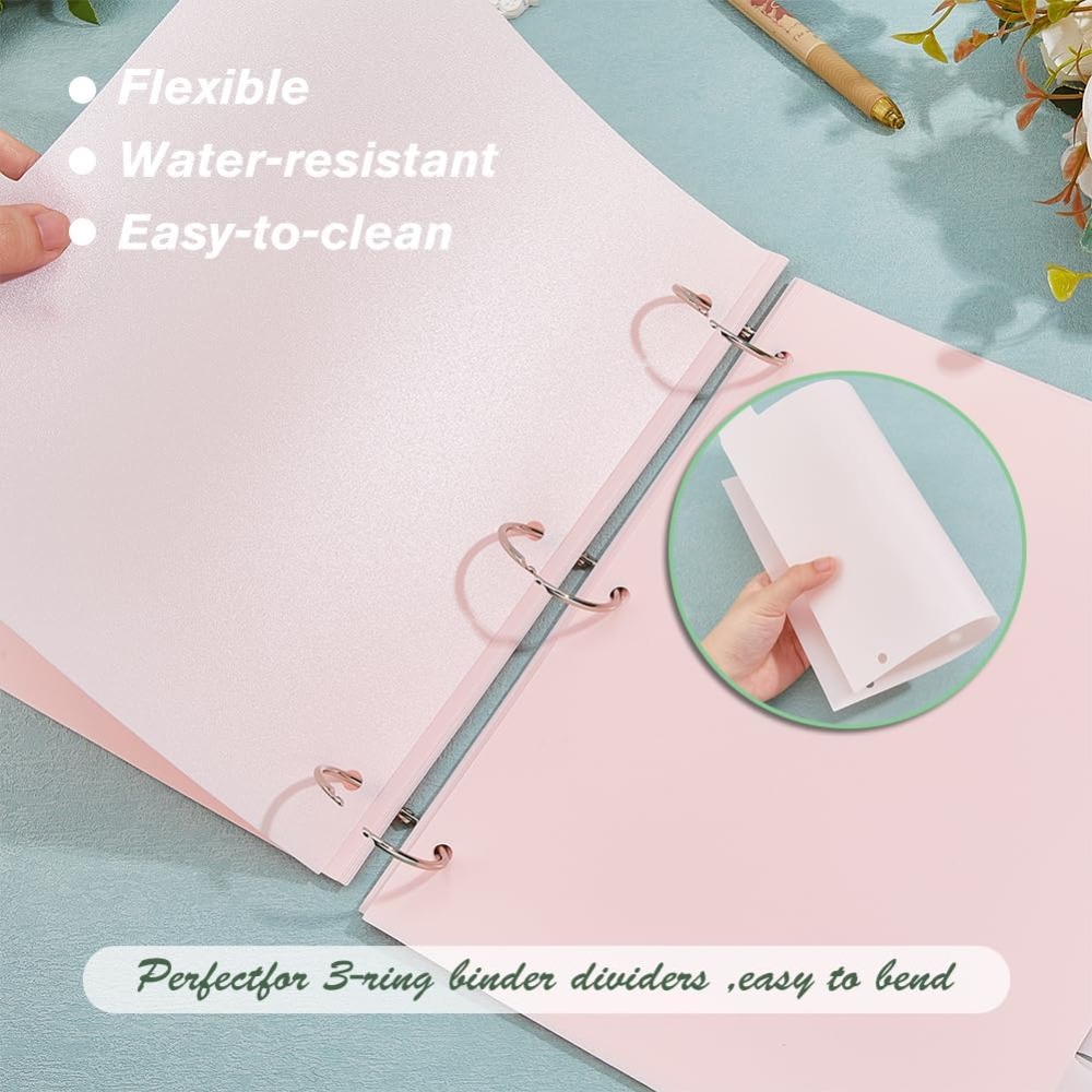 16 Sheets 3 Ring A4 Pink Binde - Tab Divider A4 のレビューと価格