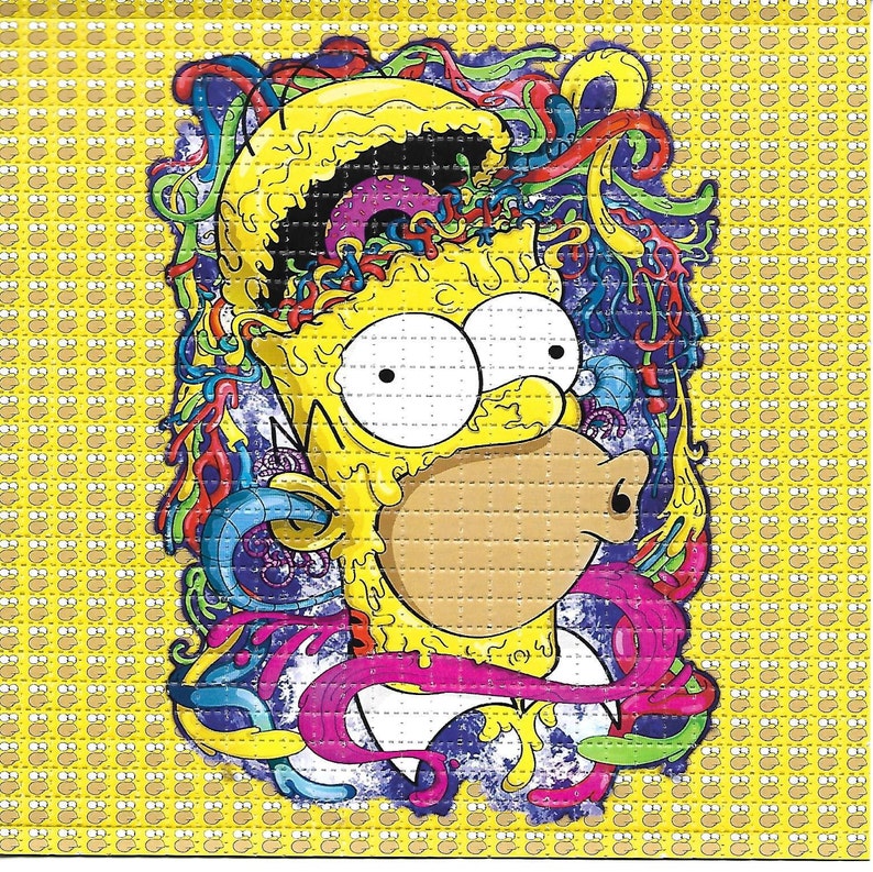Mind blown Psychedelic Acid-Fr - Ink Blotter Paper のレビューと価格