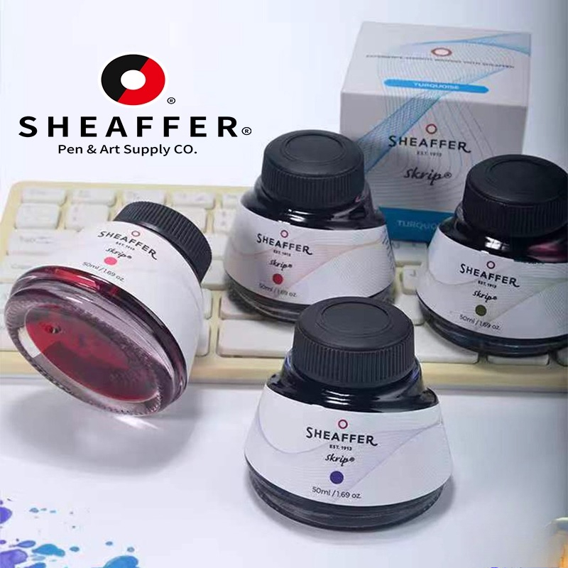 American SHEAFFER Color Dye In - Fountain Pen Bottled Ink のレビューと価格