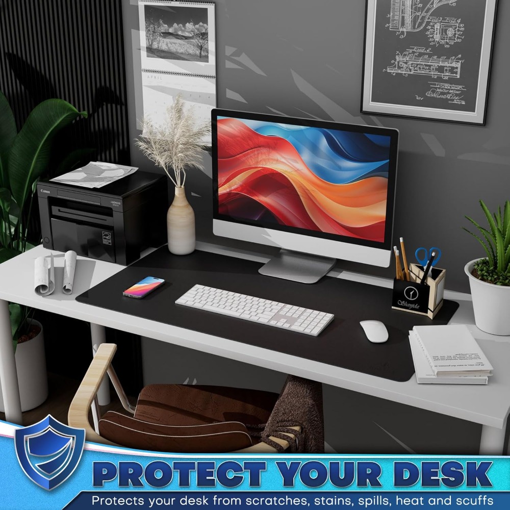 Leather Desk Pad Protector, Of - Leather Desk Pad のレビューと価格
