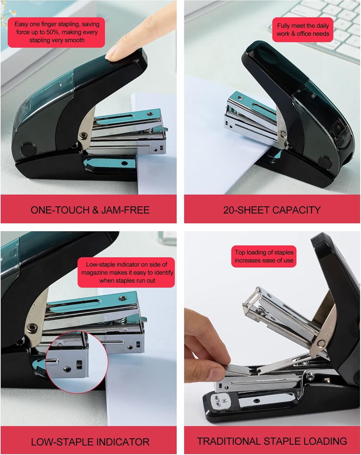 Effortless Standard Stapler Se - Stapler Half Strip のレビューと価格