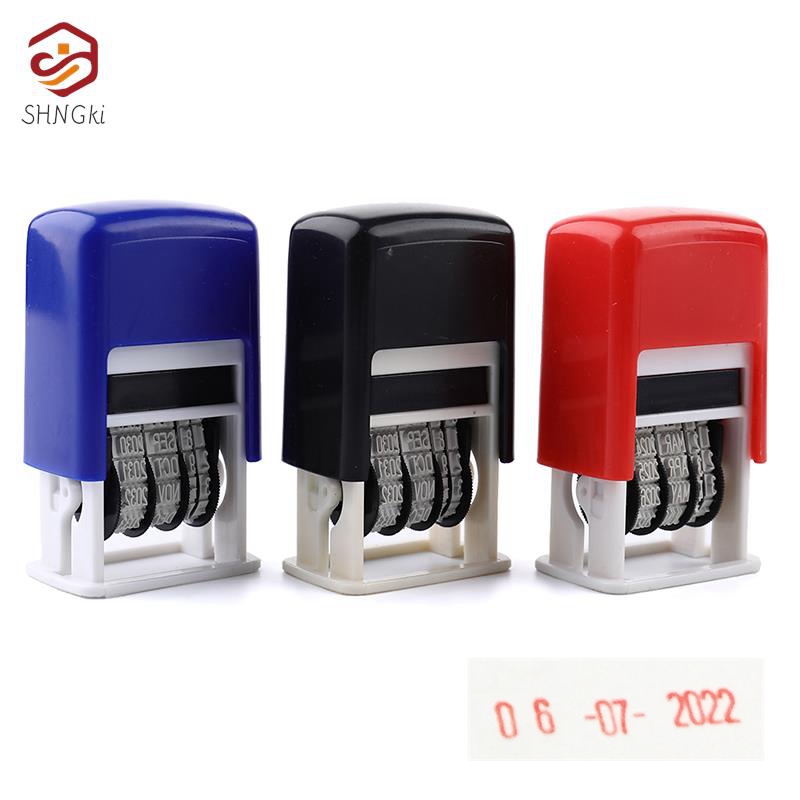 1Pcs Cute Date Stamp In Englis - Rubber Date Stamp のレビューと価格