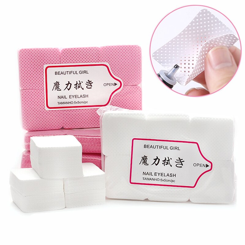 600Pcs/Pack Lint-Free Eyelash  - Gel Refill Pack のレビューと価格