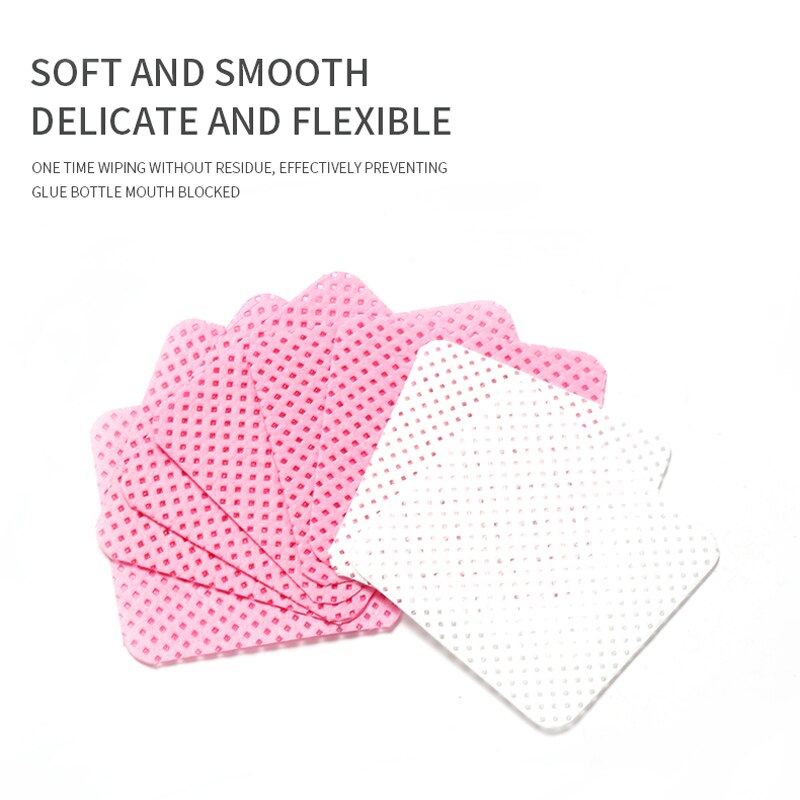 600Pcs/Pack Lint-Free Eyelash  - Gel Refill Pack のレビューと価格