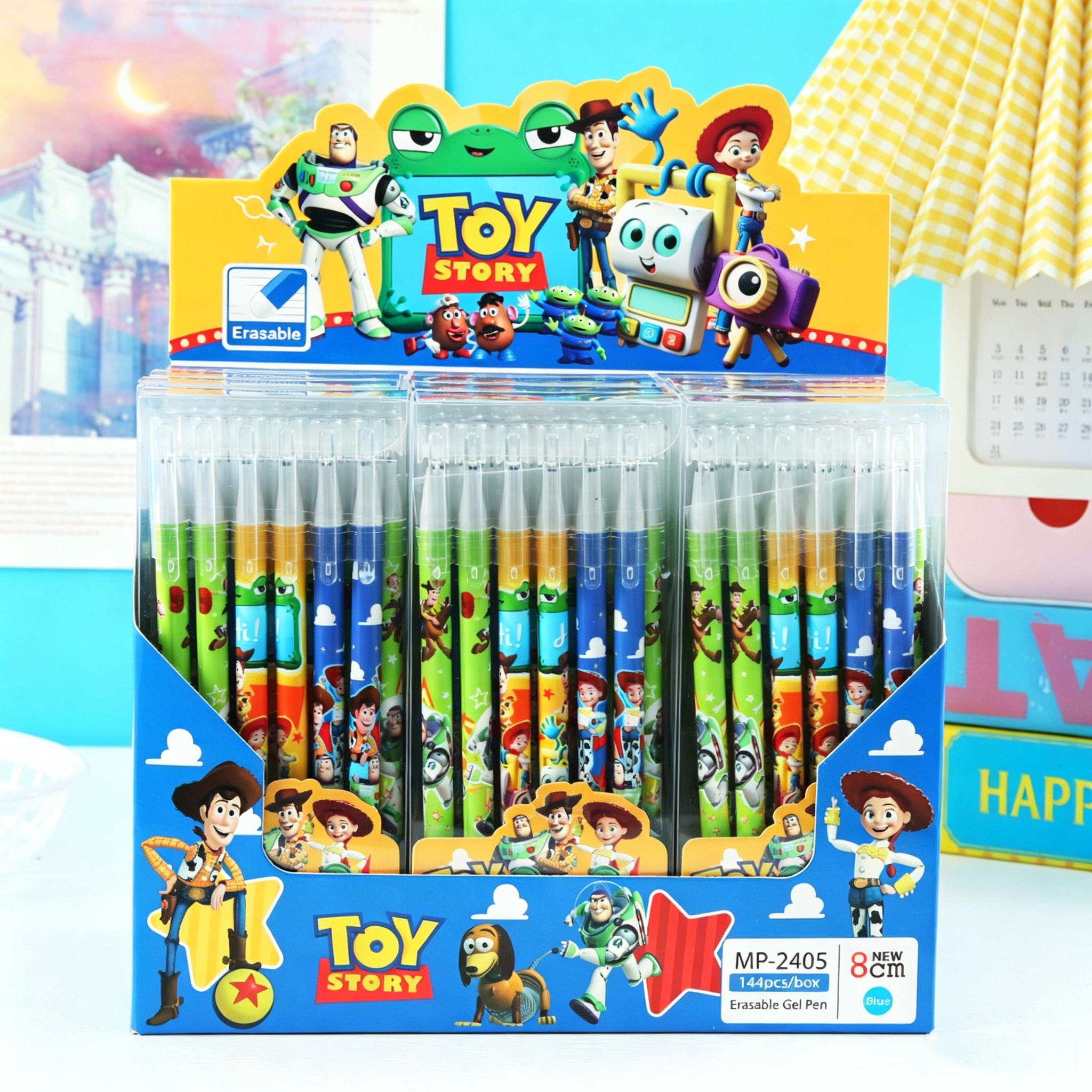 New 6/24pcs Toy Story Magic Er - Correction Pen Fine のレビューと価格