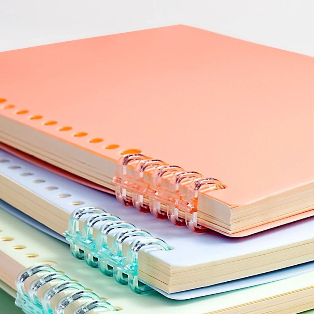 4Pcs PP Loose-leaf Book Cover  - Binder A4 Lever のレビューと価格