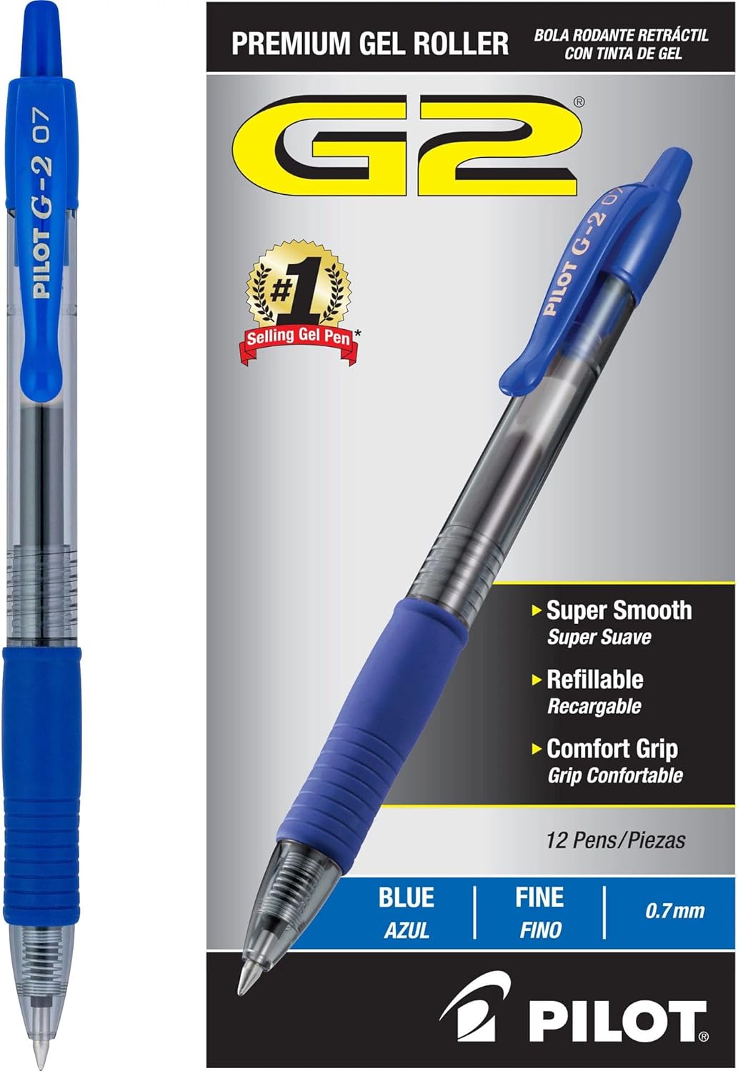 Premium Retractable Gel Pens,  - Gel Refill Pack のレビューと価格
