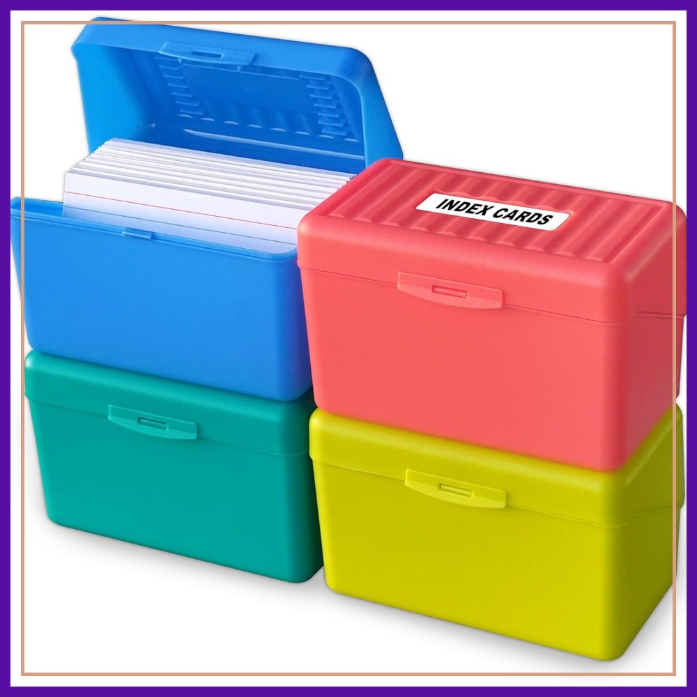 Olivo Index Card Holder Box 3x - Index Card Holder のレビューと価格