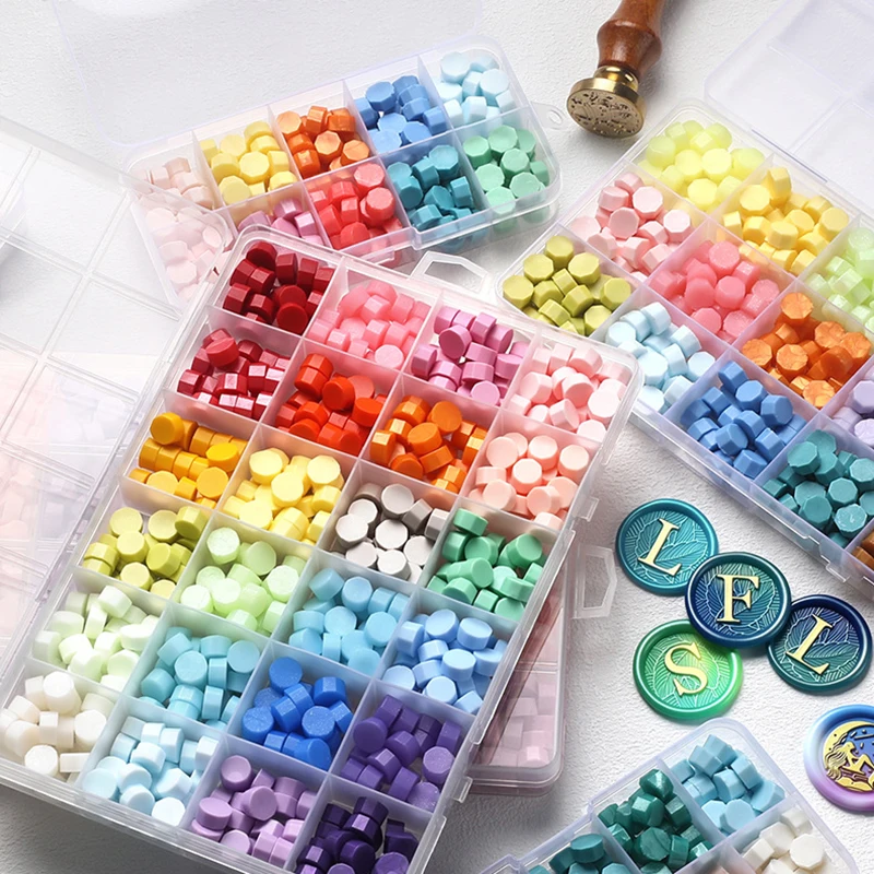 Retro Sealing Wax Beads Set 10 - Wax Seal Stamp Set のレビューと価格