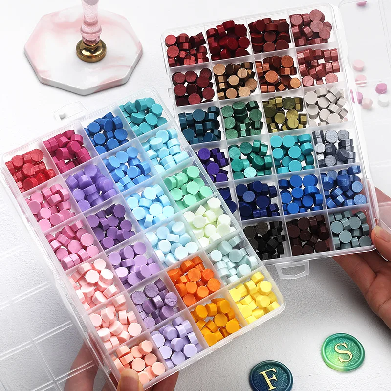 Retro Sealing Wax Beads Set 10 - Wax Seal Stamp Set のレビューと価格