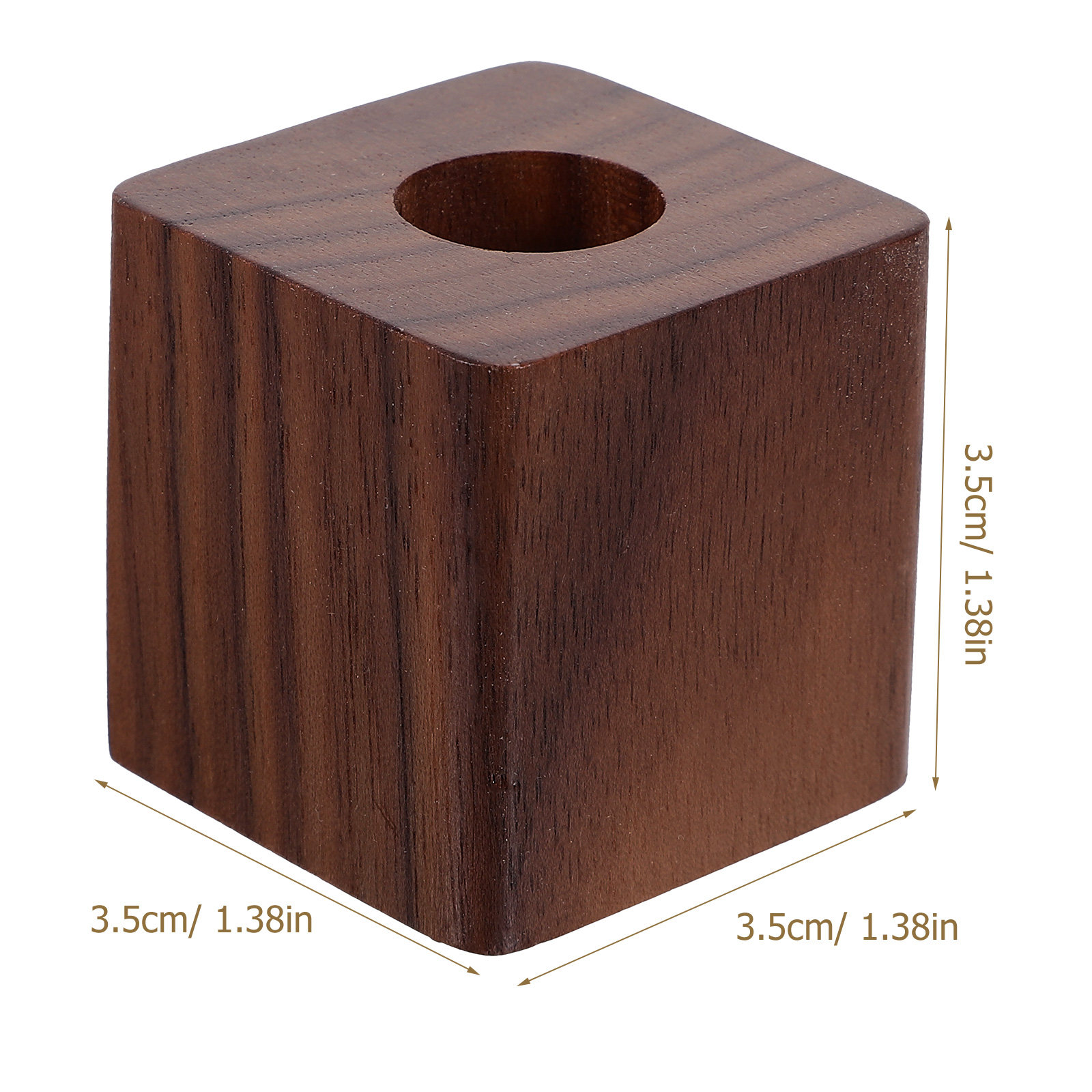 Single Wood Pen Holder Walnut  - Pen Rest Single のレビューと価格