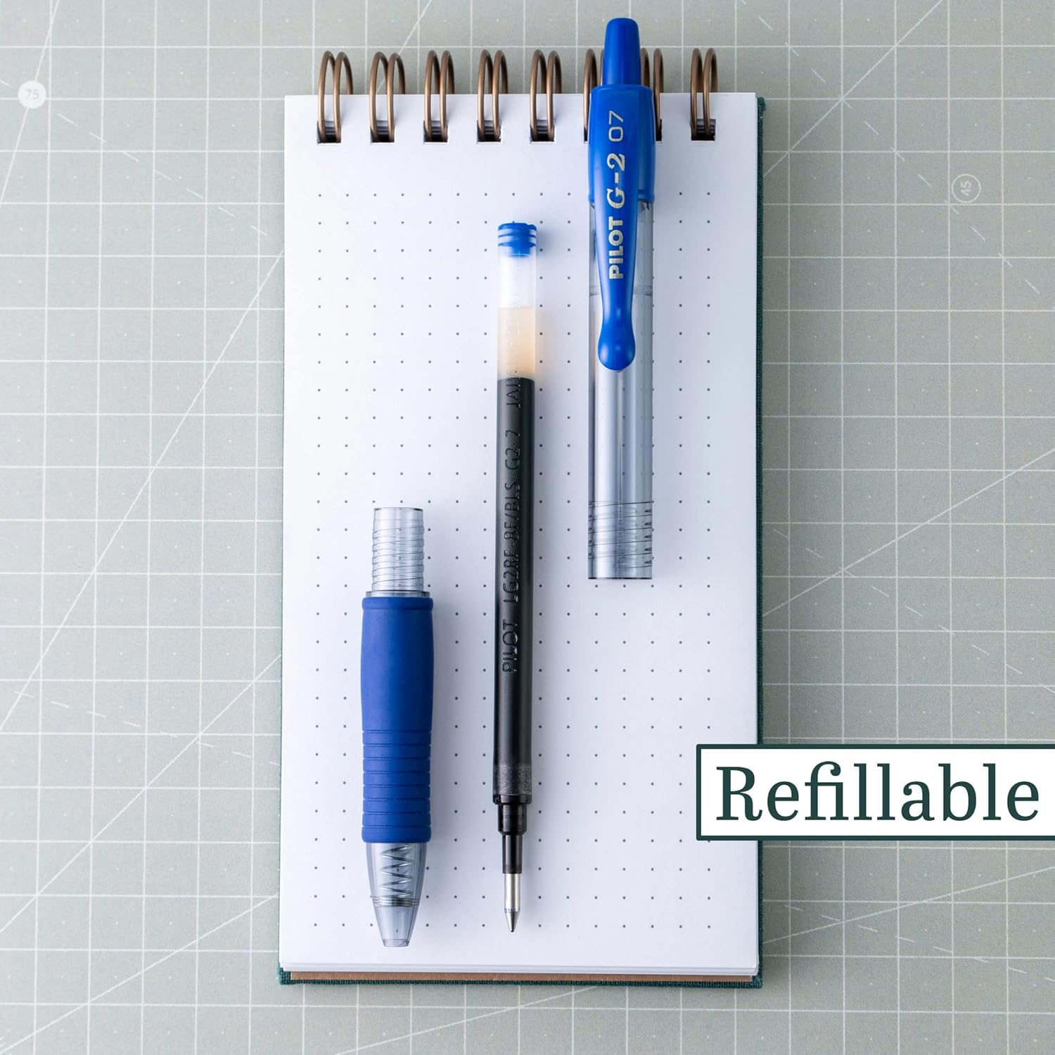 Refillable Fine Point Gel Pens - Gel Refill Pack のレビューと価格