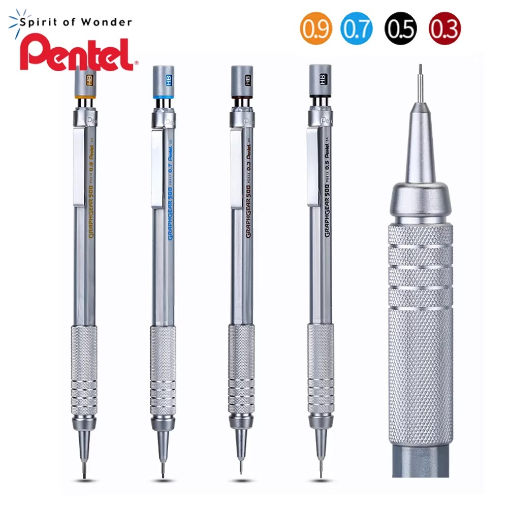 1pc Pentel Graphgear 500 Draft - Mechanical Pencil 0.3 のレビューと価格